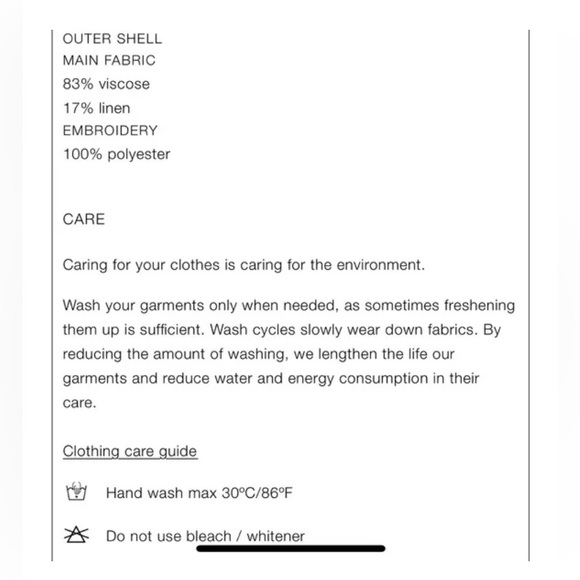 ZARA Linen Blend High Waisted Wide Leg Embroidered Culotte Pants - Picture 8 of 9